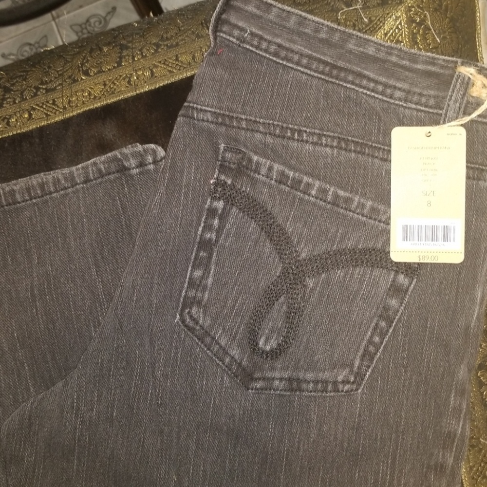 Nurture Gray Stretch Skinny Jeans NWT Sz 8